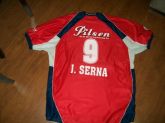 Independiente Medellin NAPSA 2001 Serna#9 jogo tam XXL
