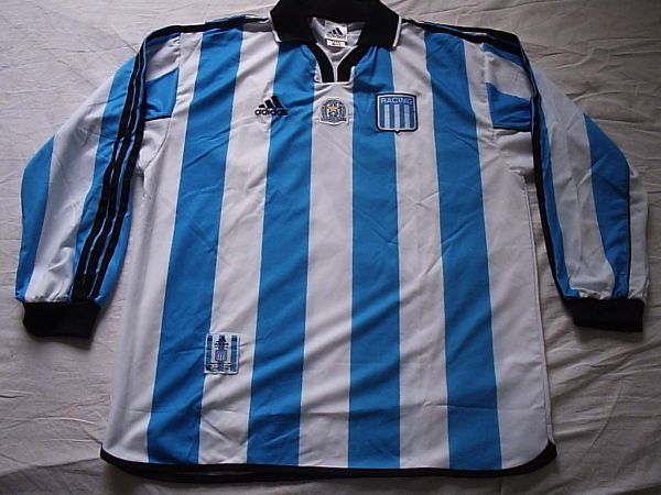 2000/2001 Racing Adidas home utileria m larga #7