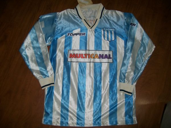 1996 Racing Topper home manga longa