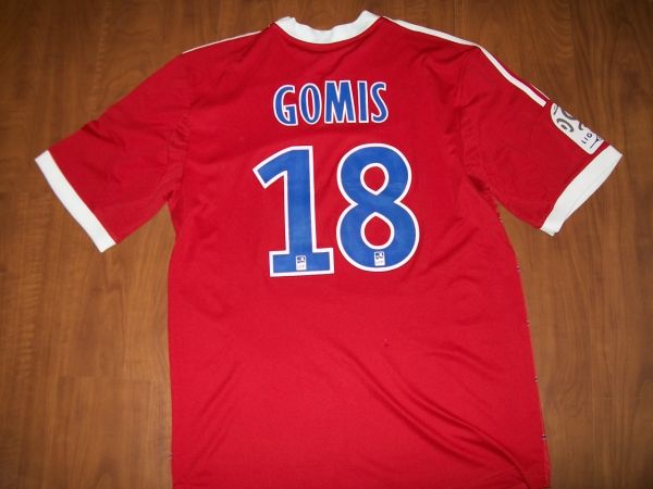 Olympique Lyon ADIDAS 2013/2014 Gomis#18 tamanho XL