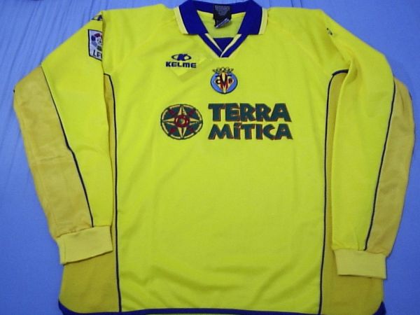 Villarreal Palermo 2003 Original Da Época Tam Xl
