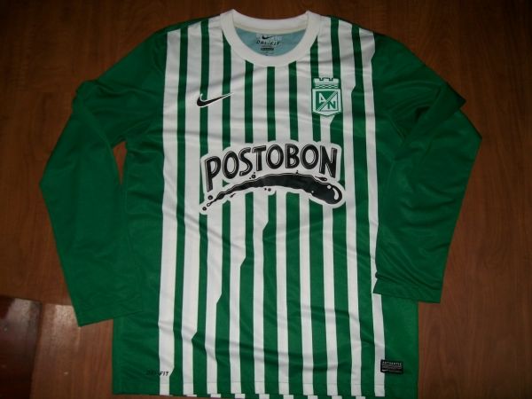 Atletico Nacional NIKE titular 2013/2014 M Longa Tam L original