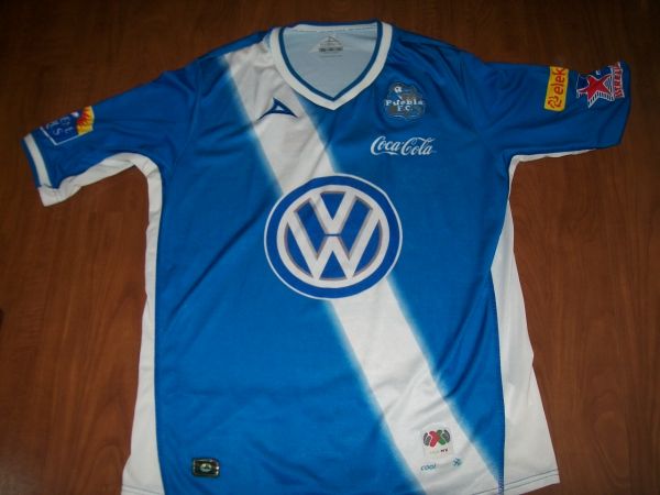 Puebla 2012 camisa usada em jogo tam XL