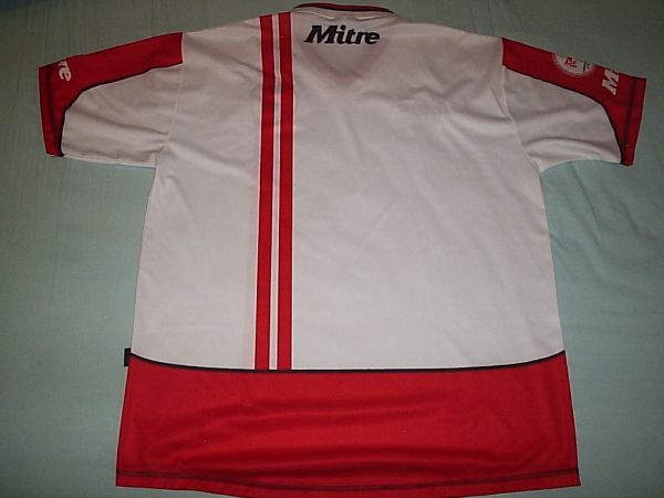 Estudiantes de La Plata MITRE suplente 2001 original da época Tam XL