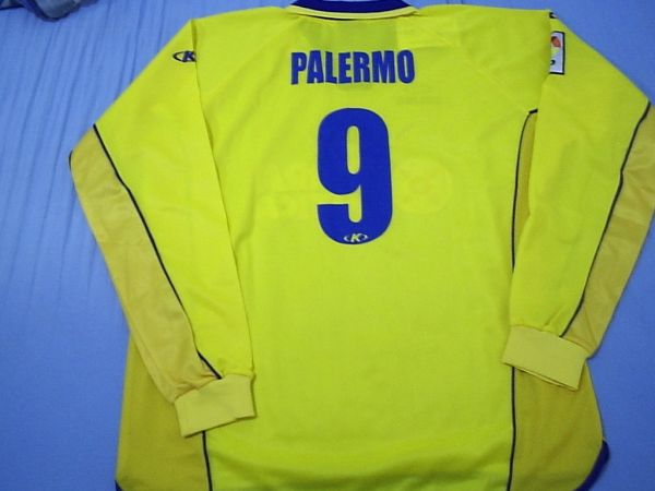 Villarreal Palermo 2003 Original Da Época Tam Xl