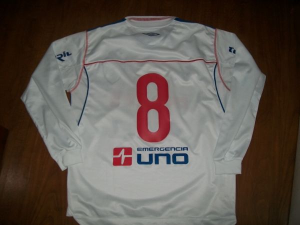 Nacional URU UMBRO home 2010 manga longa Tam XL