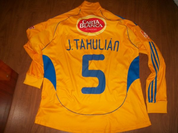 Tigres Adidas home 2009/2010 tam XL M Longa
