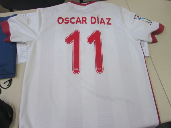 Almeria NIKE home 2015/2016 Oscar Díaz#11 tam XL