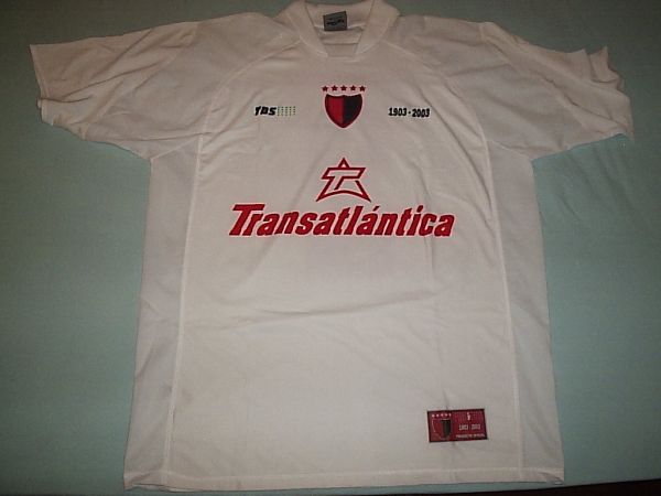 Newell´s Old Boys TBS 2003 camisa centenário