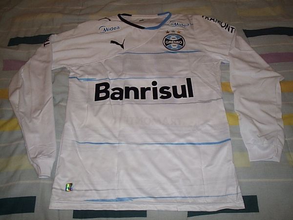 Grêmio PUMA suplente 2010 jogo m longa tam G