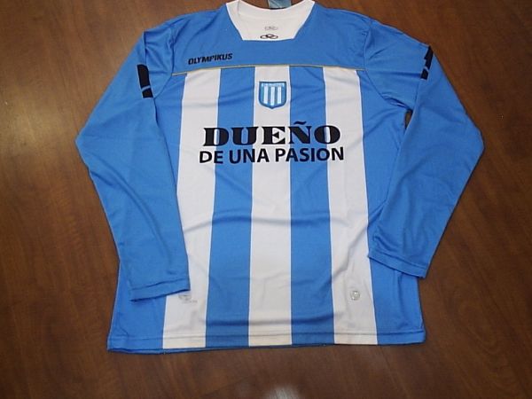 2011 Racing Olympikus home manga larga #9