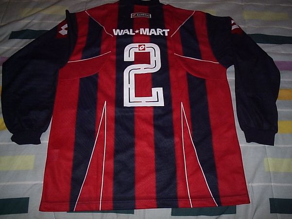San Lorenzo LOTTO 2007 manga longa Tam XL