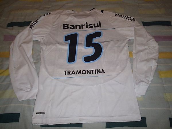 Grêmio PUMA suplente 2010 jogo m longa tam G