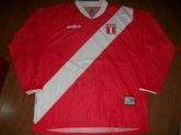 Peru WALON away 2005/2006 manga longa tam XL